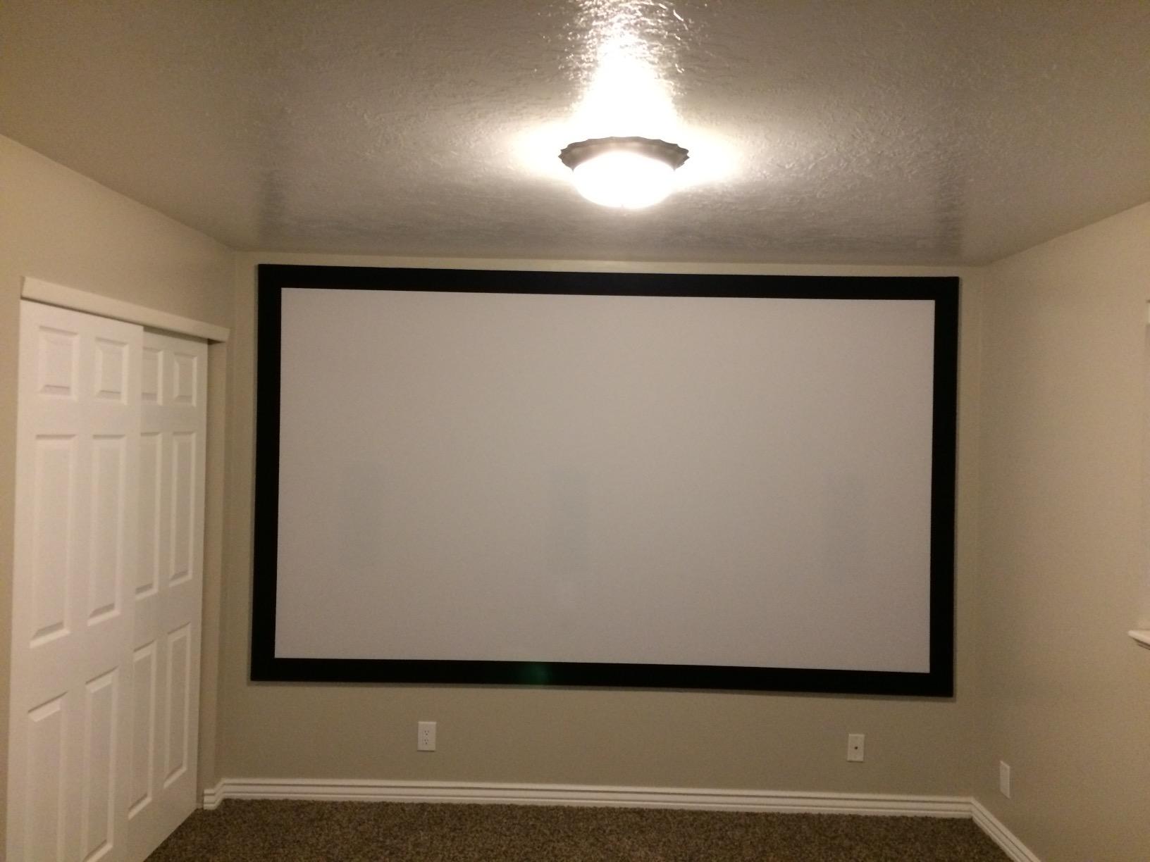 Elite Screens Designer Cut Series, 135-inch 16:9, 8K / 4K Ultra HD Moiré Free Acoustically Sound Transparent Perforated Weave DIY Raw Cloth Projector Screen Material, ZRM-135HW-A1080P3 customer photo 2