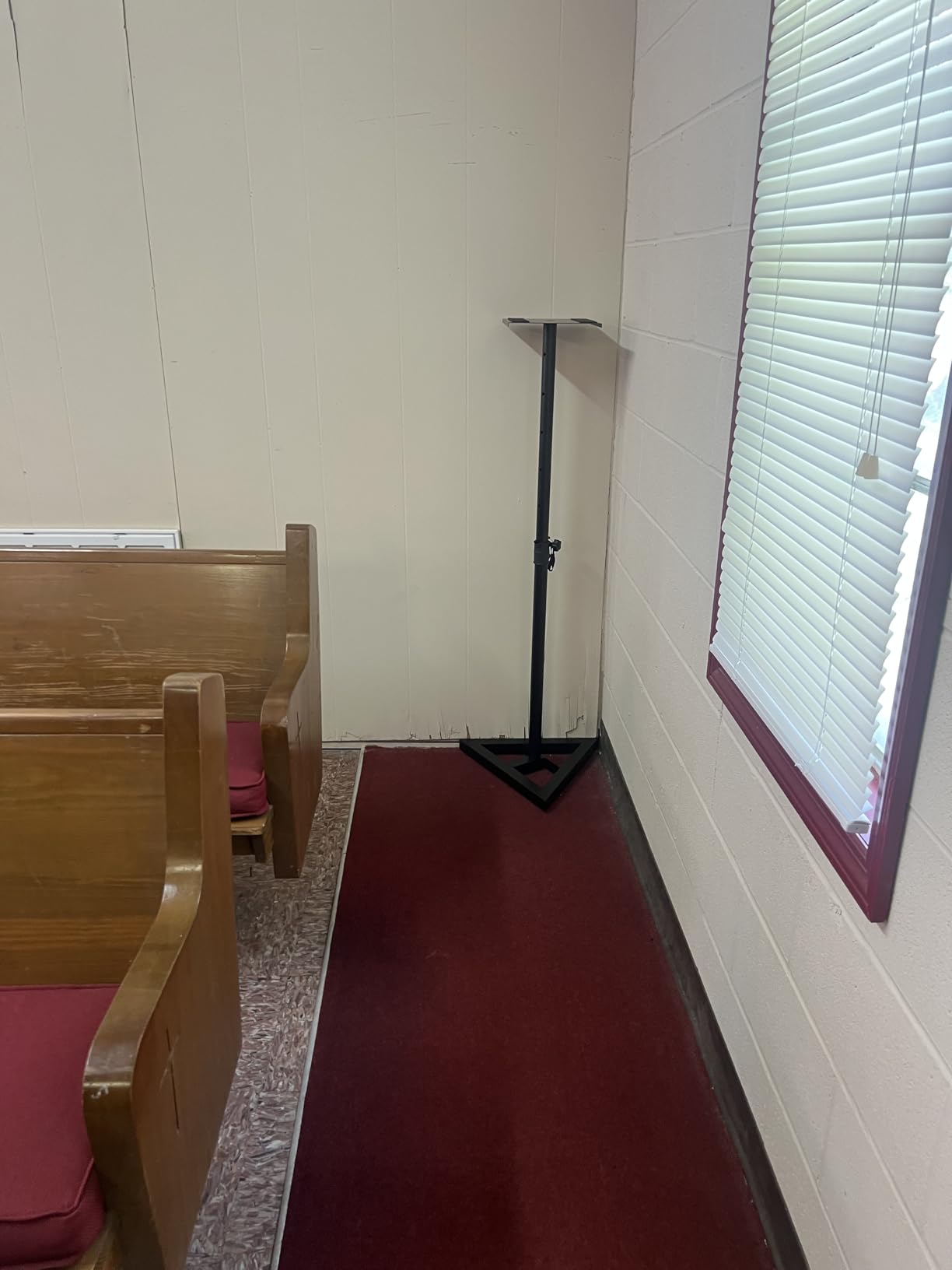 Pyle Speaker Stand Pair of Sound Play 1 and 3 Holder - Telescoping Height Adjustable from 26