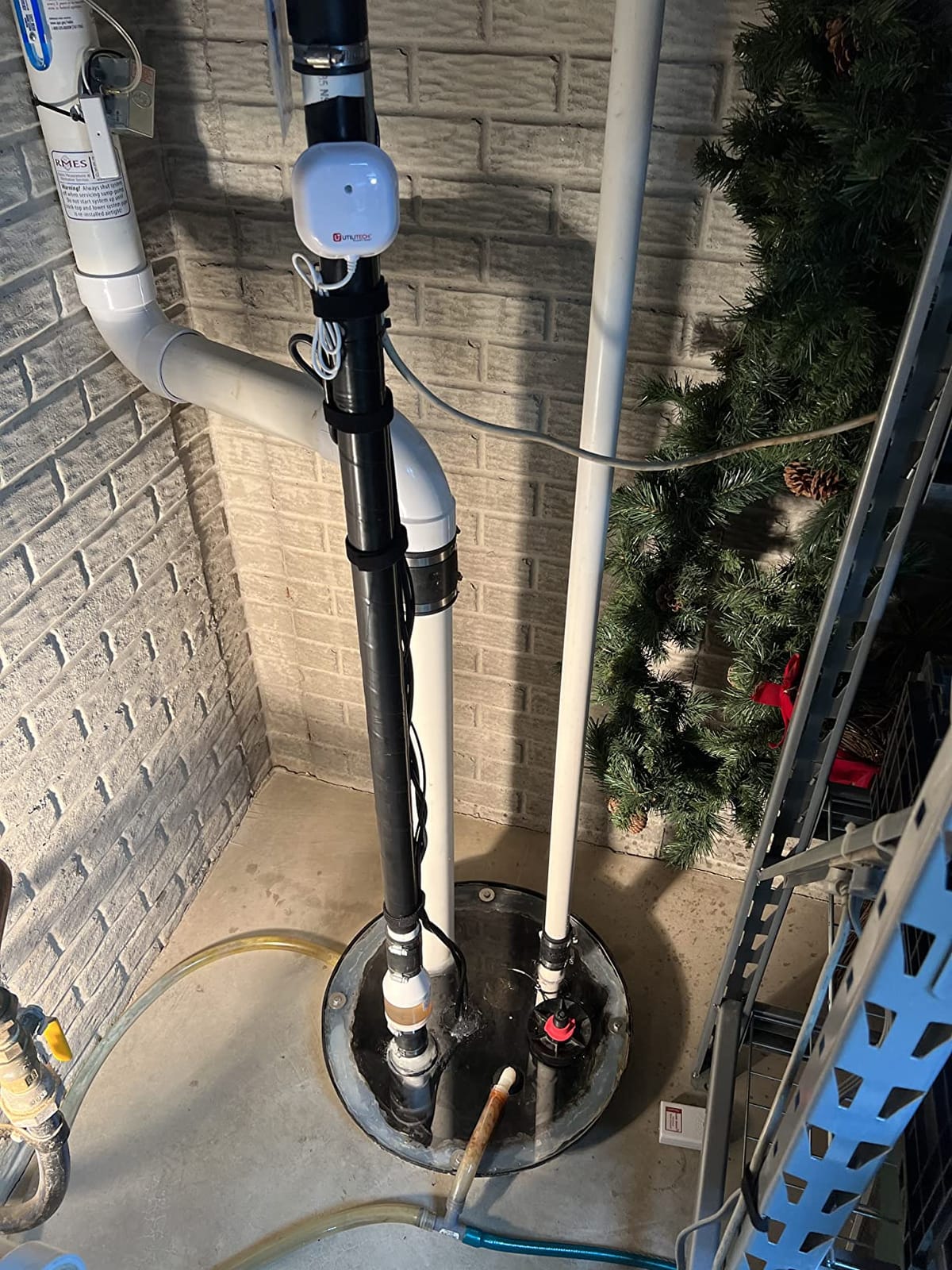 HB1000-PRO Premium High-Volume Water Powered Backup Sump Pump | Automatic Sump Pump Backup System with High Water Alarm for Basement Flood Prevention, No Battery or Electricity Needed customer photo 2