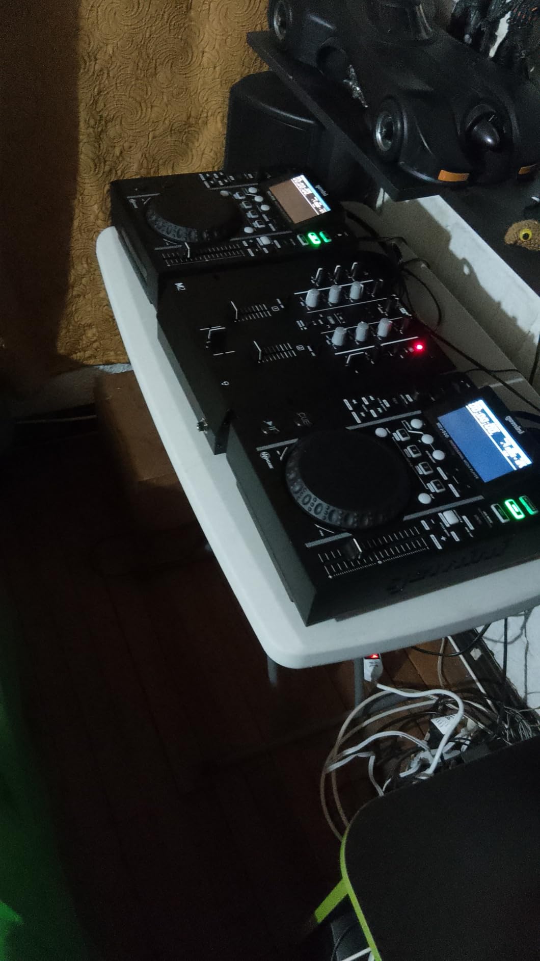 Numark M2 2-Channel Scratch DJ Mixer | Rack-Mountable Scratch Mixer, 3-Band EQ, Mic Input, Replacable Slope-Adjustable Crossfader customer photo 1