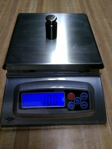Bakers Math Kitchen Scale by My Weight - KD8000, Silver customer photo 1