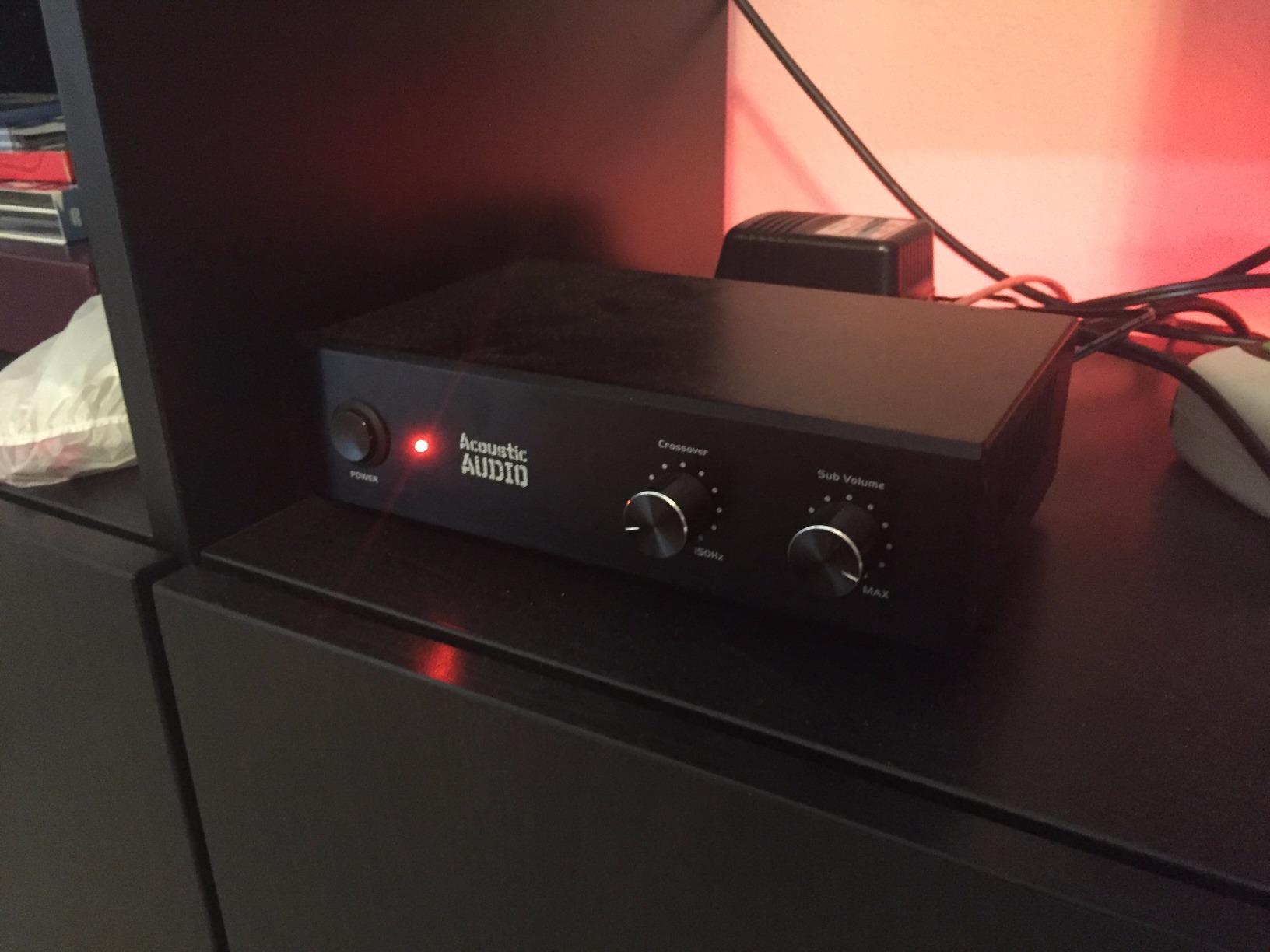 Acoustic Audio WS1005 Passive Subwoofer Amp 200 Watt Amplifier for Home Theater customer photo 1