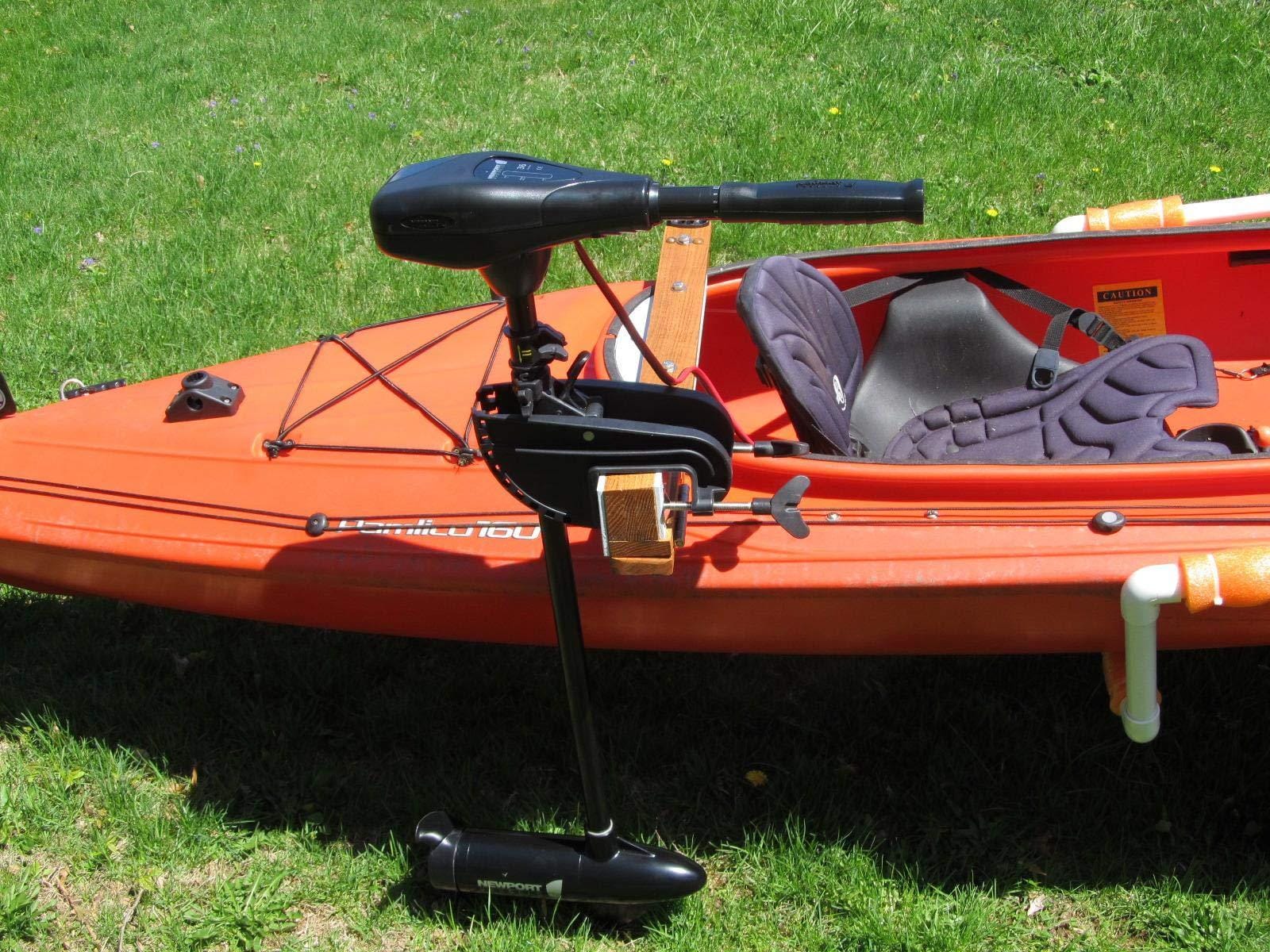 Newport NV-Series 46lb Thrust Saltwater Transom Mounted Electric Trolling Motor w/LED Battery Indicator customer photo 2