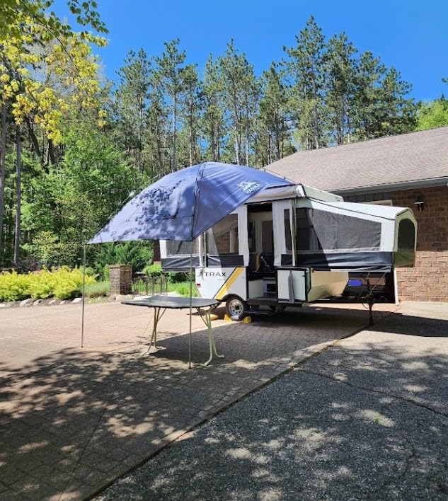 Hasika Waterproof SUV Tailgate Tent and Car Awning, Universal Fit for SUVs Vans RV Trailer customer photo 2