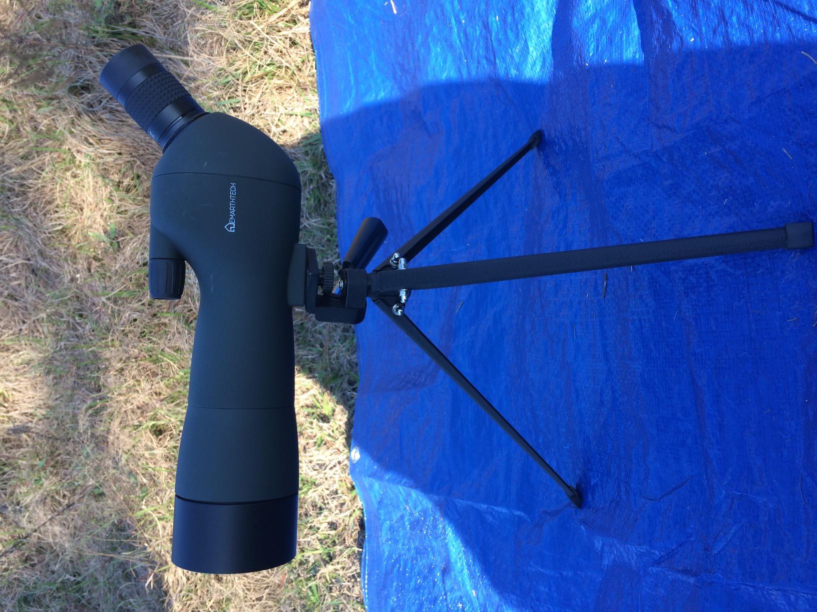 20-60x60 Angled Spotting Scope for Target Shooting, Spotting Scope w/Tripod 14