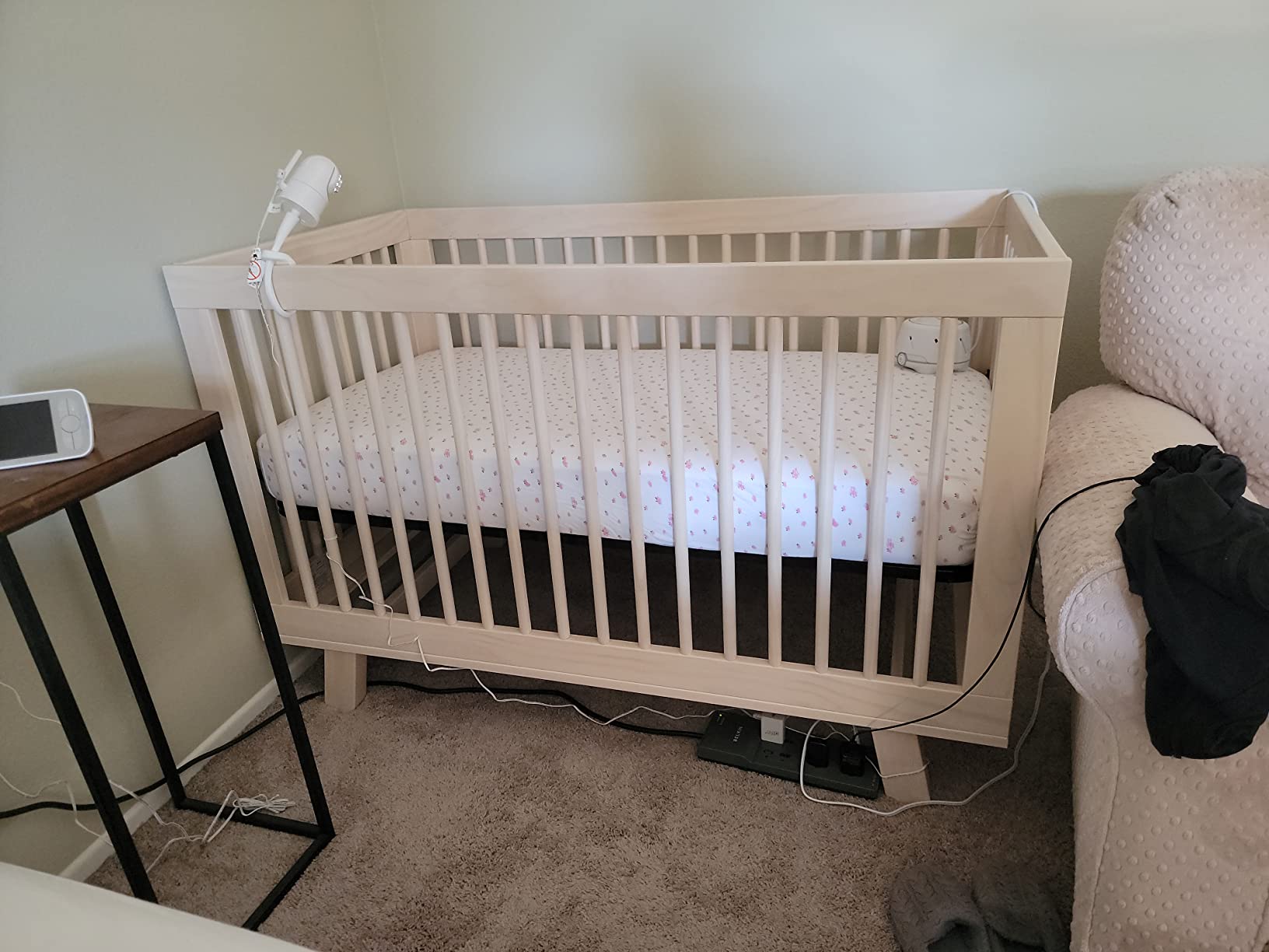 Babyletto Hudson 3-in-1 Convertible Baby Crib, Washed Natural | GREENGUARD Gold Certified Wooden Crib customer photo 1