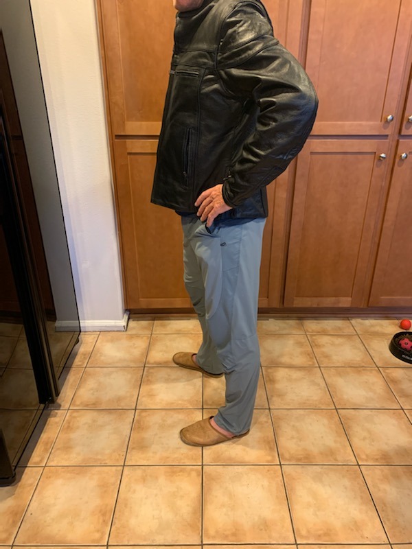 Vance Leather Men's Premium Leather Racer Jacket with Vents customer photo 2