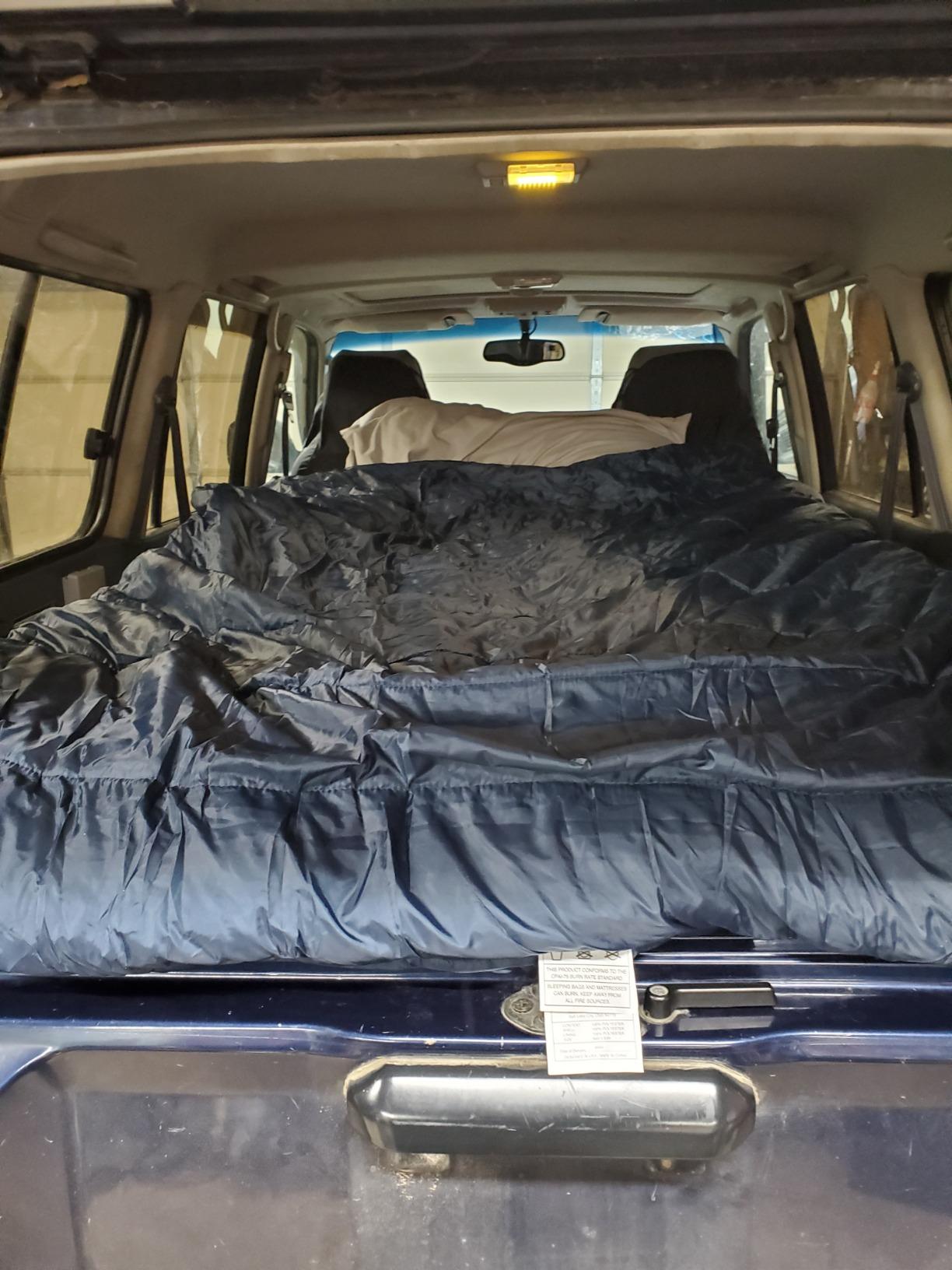 Teton Mammoth Queen Size Double Sleeping Bag - A Warm Bag the Whole Family can Enjoy - Great for Camping, Hunting and Base Camp. Compression Sack Included customer photo 1