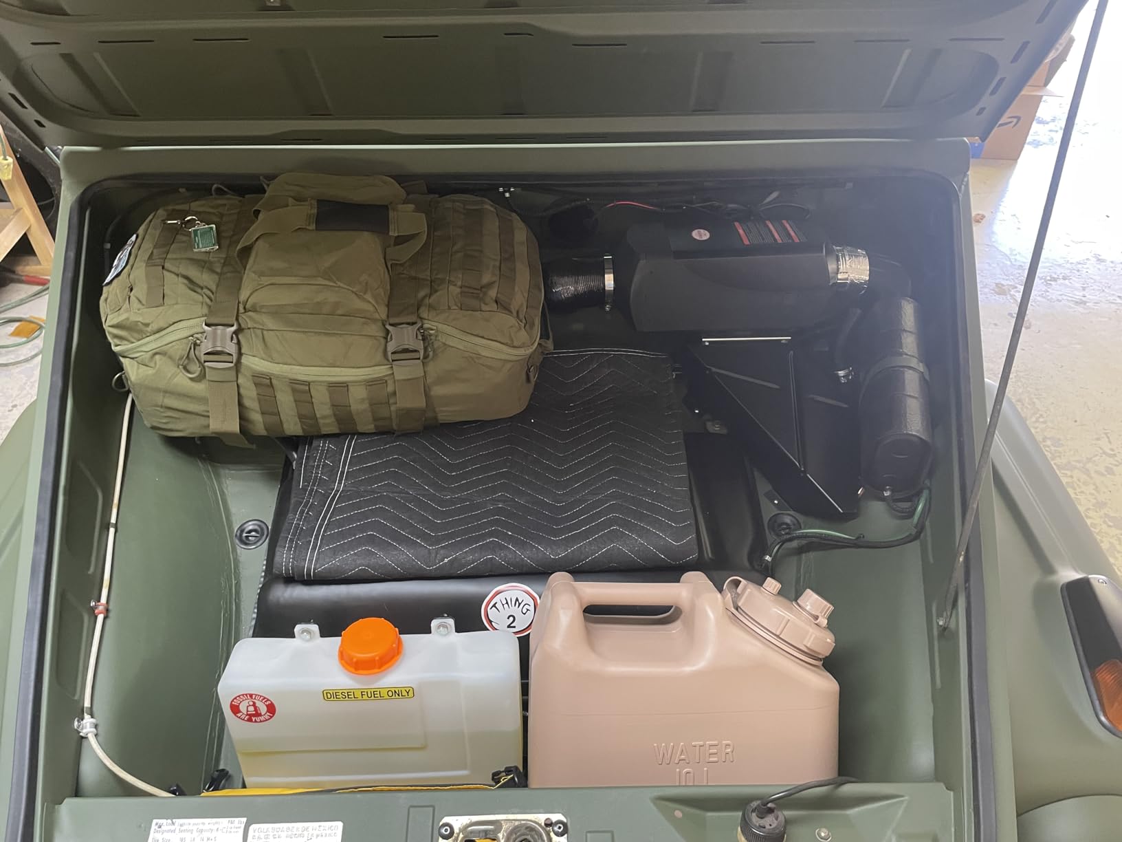 Scepter 2.5 Gallon True Military BPA Free Water Container, Food Grade Water Jug for Camping and Emergency Storage, Green customer photo 1