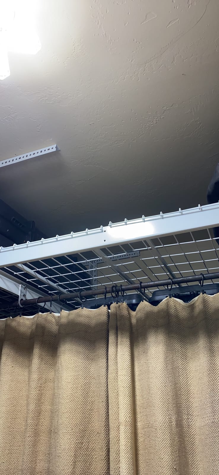 SafeRacks 4x4 Overhead Garage Storage Rack, White, 24