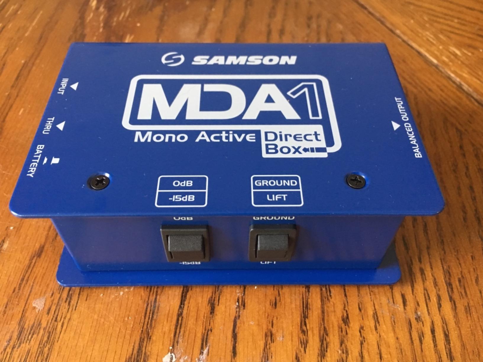 Samson MDA1 Mono Active Direct Box customer photo 2