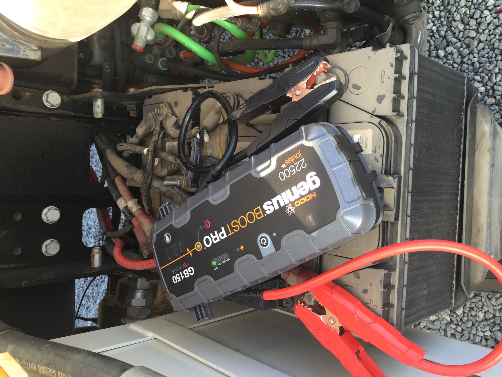 NOCO Boost GB150: 3000A UltraSafe Jump Starter - 12V Lithium Battery Booster Pack, Portable Jump Box, Power Bank & Jumper Cables - for 9.0L Gas and 7.0L Diesel Engines customer photo 1