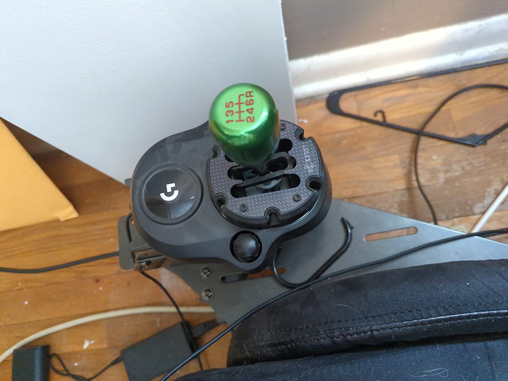 Logitech G920 Driving Force Racing Wheel and Pedals, Force Feedback + Logitech G Driving Force Shifter - Xbox Series X|S, Xbox One and PC, Mac customer photo 2