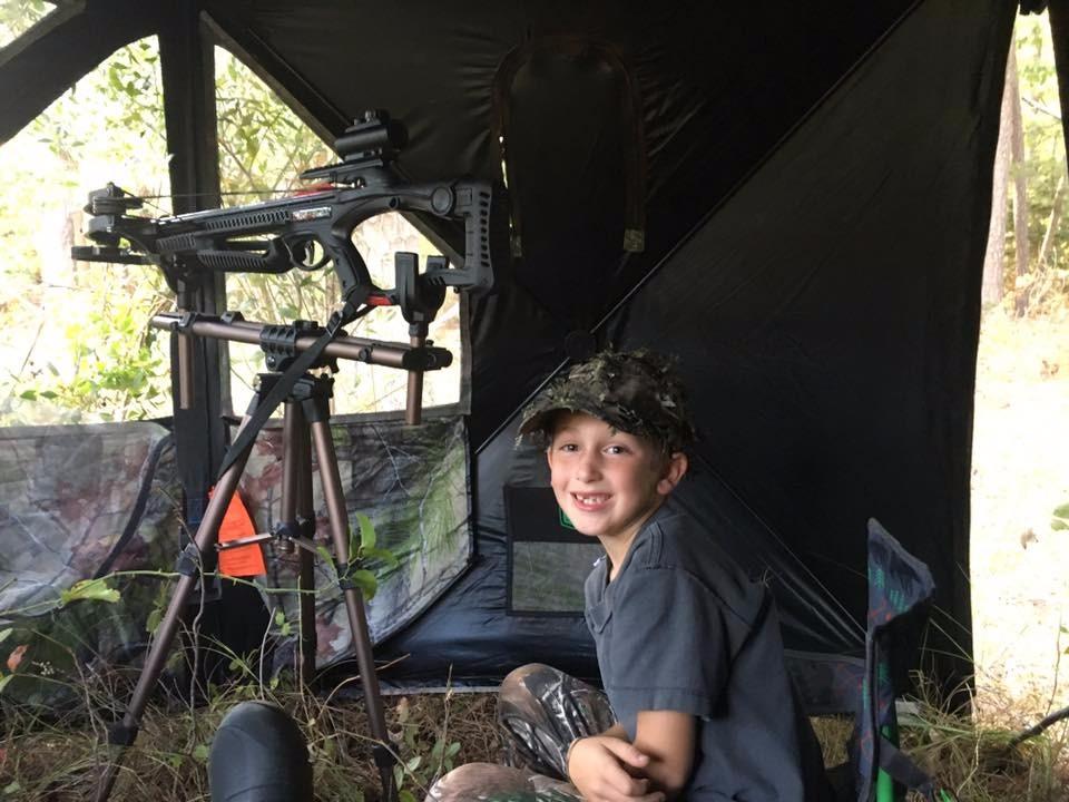 Barronett Blinds® Pentagon™, Portable Hunting Blind, 5-Sided Hub Blind, Huge Interior, Low Profile Windows, 4-Person, 72