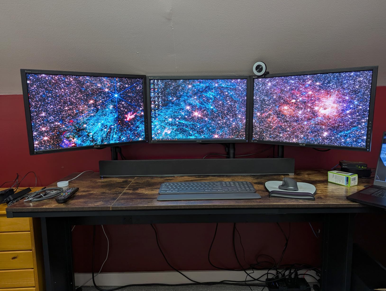 VIVO Extra Tall Single Monitor Desk Mount, 39 inch Pole VESA Stand for 13 to 32 inch Screens and up to 38 inch Ultrawides, Holds 22 lbs, Black, STAND-V011 customer photo 2