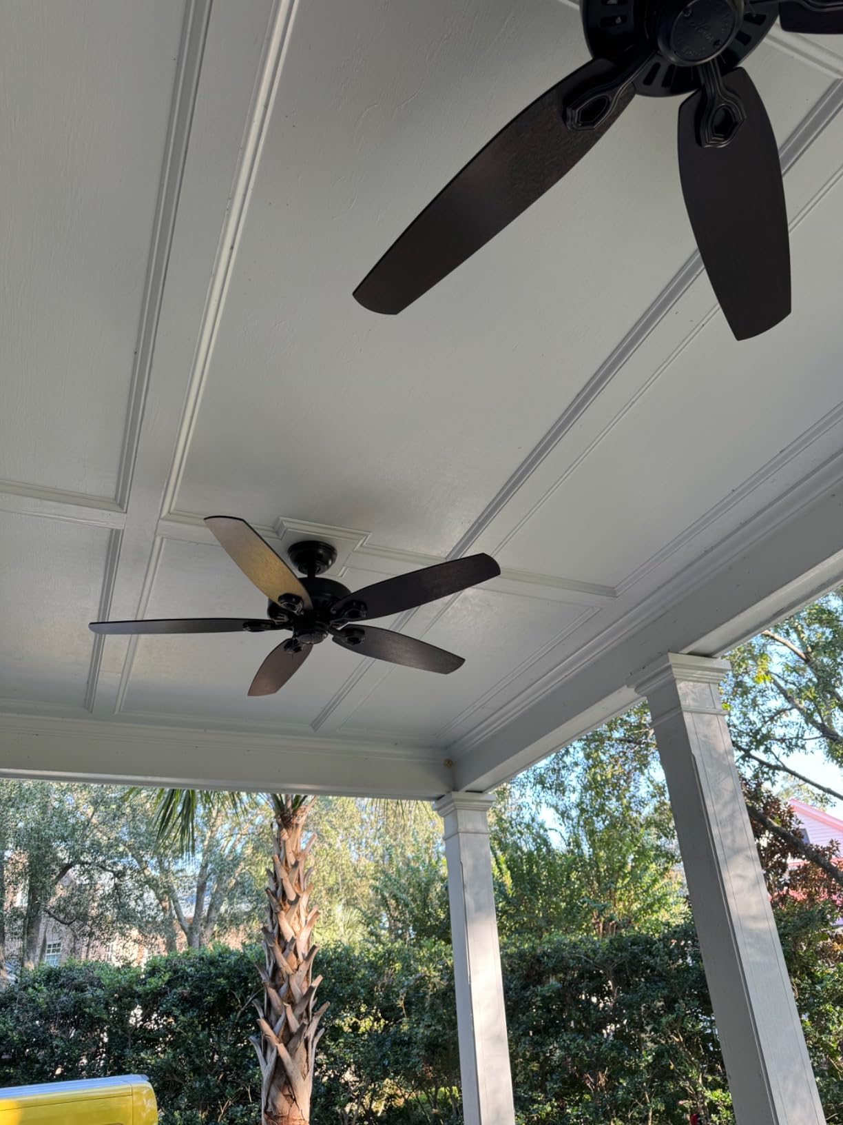 Hunter Builder Elite, Outdoor or Indoor, Ceiling Fan, 52 inch, Matte Black | No Light, Standard Mount, Pull Chain, 5 Blades, For Living Room, Patio, Porch, 53294 customer photo 1