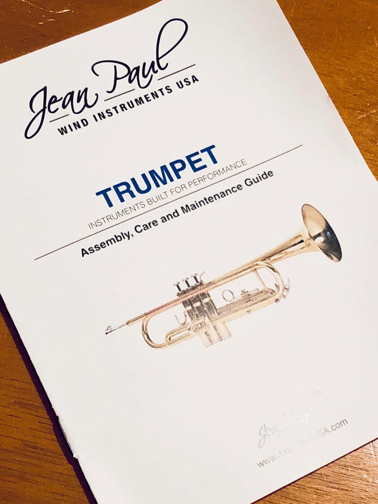 Jean Paul TR-430 Intermediate Bb Trumpet, Rose Brass Leadpipe | 0.465