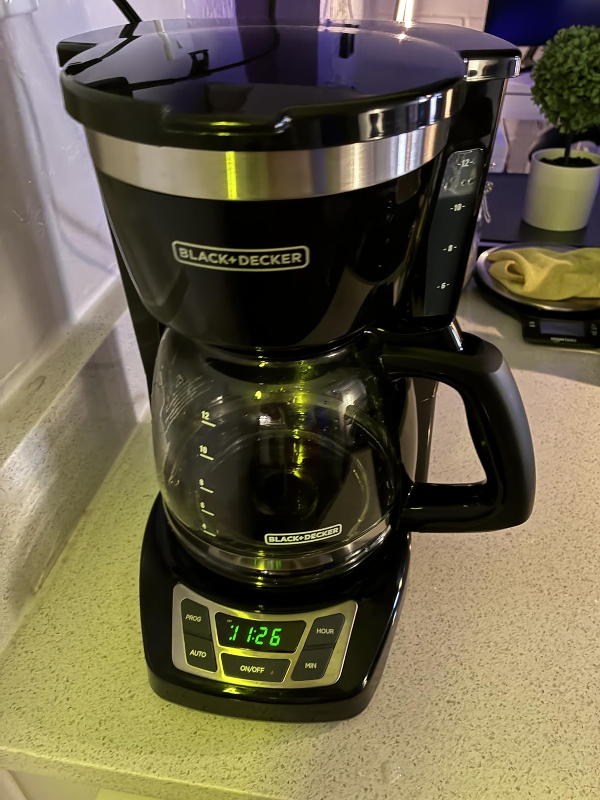 BLACK+DECKER 12-Cup Drip Coffee Maker with Vortex Brewing customer photo 1