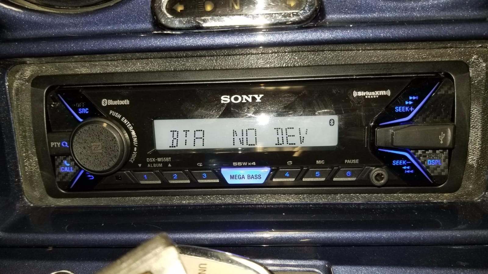 Sony DSXM55BT Bluetooth Marine Digital Media Stereo Receiver SiriusXM Ready, Single DIN customer photo 2