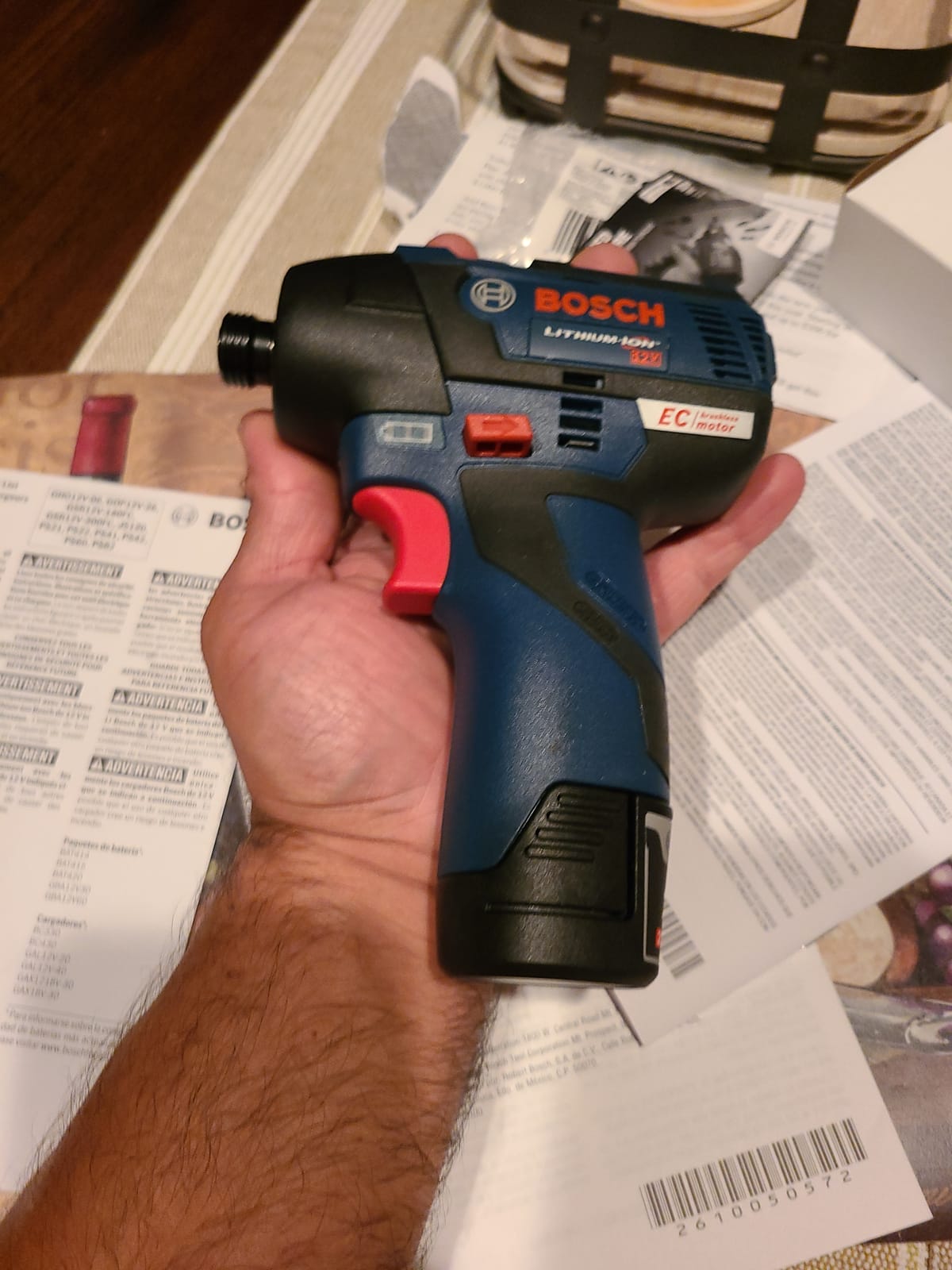 Bosch PS42-02 12V Max EC Brushless Impact Driver Kit customer photo 1