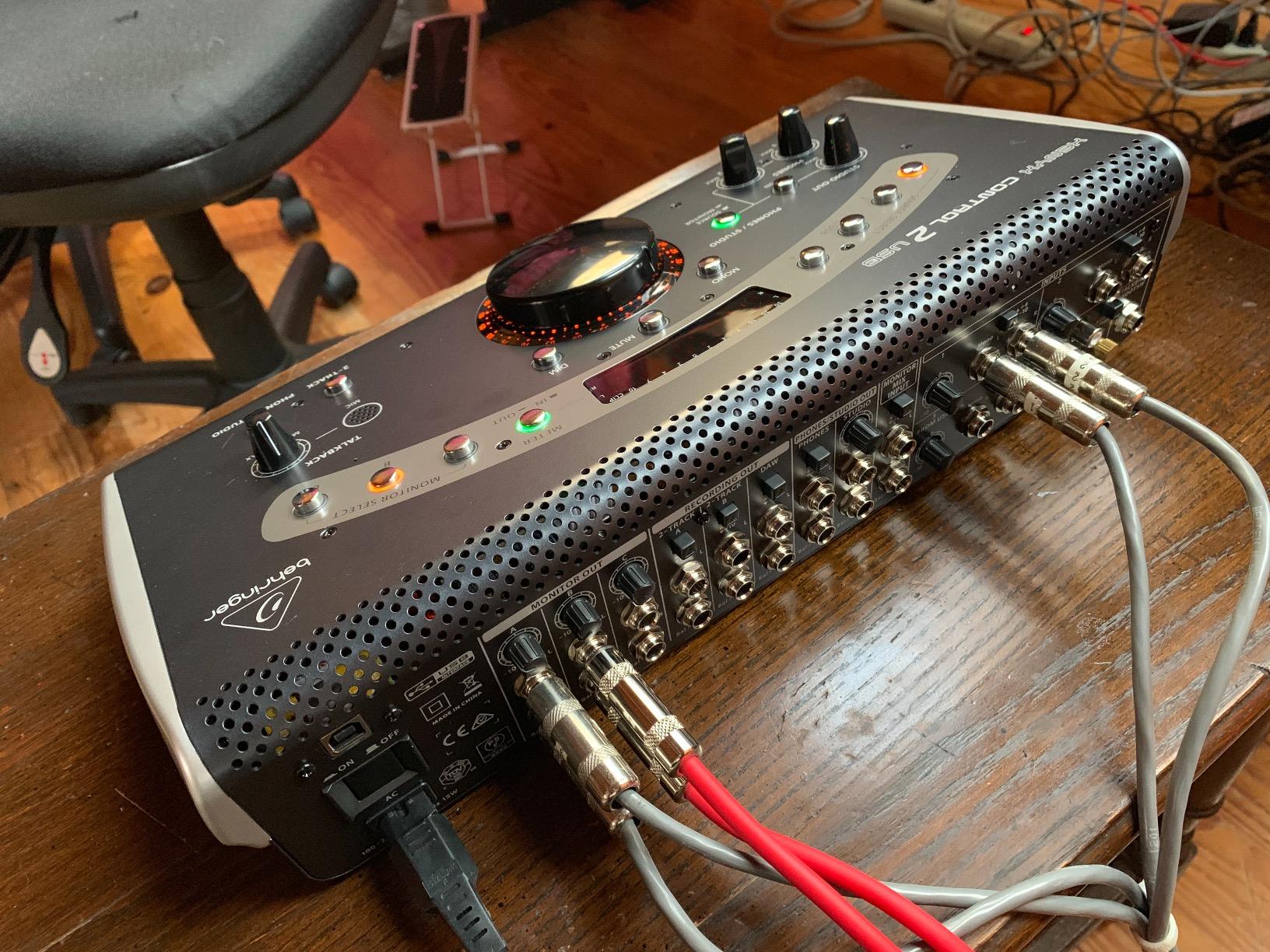 Behringer XENYX CONTROL2USB High-End Studio Control and Communication Center with VCA Control and USB Audio Interface customer photo 1