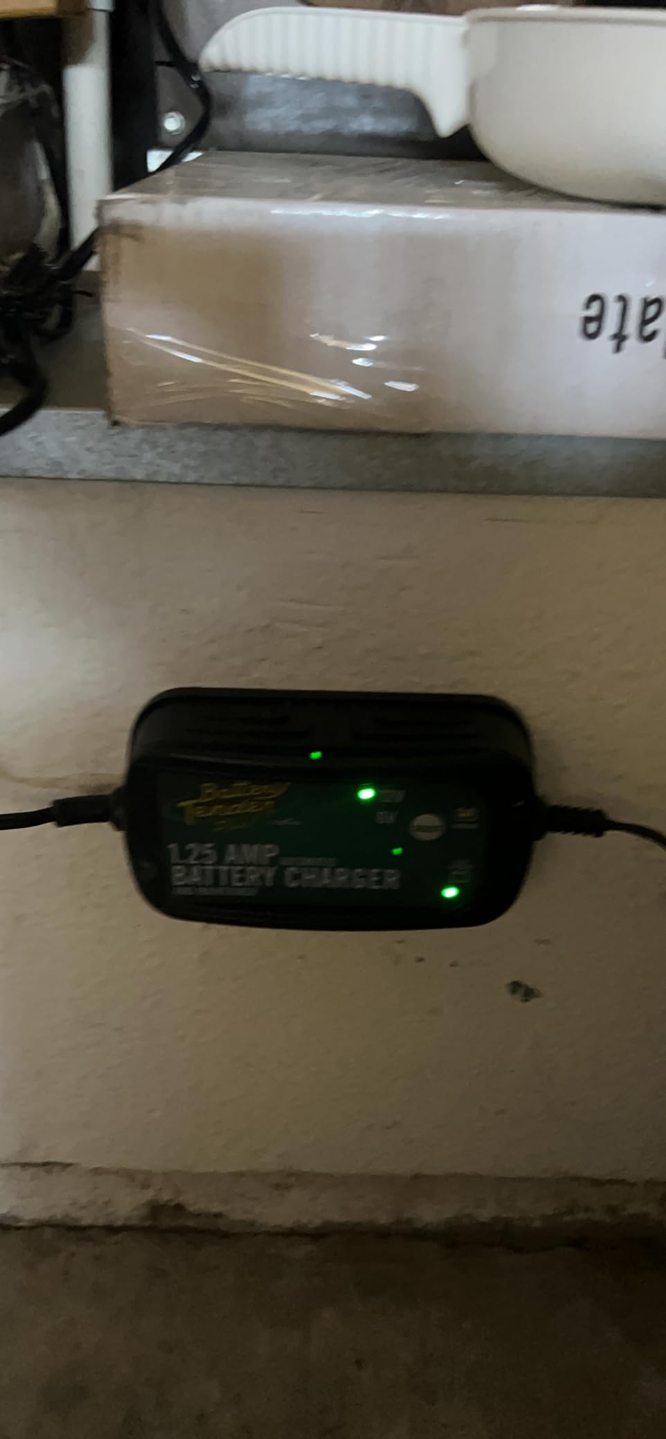 Battery Tender Plus 12V 1.25 AMP Battery Charger and Maintainer: Fully Selectable 6V or 12V Battery Charger and Maintainer for Powersports ATVs, Motorcycles, Snowmobiles, and More - 022-0211-DL-WH customer photo 1