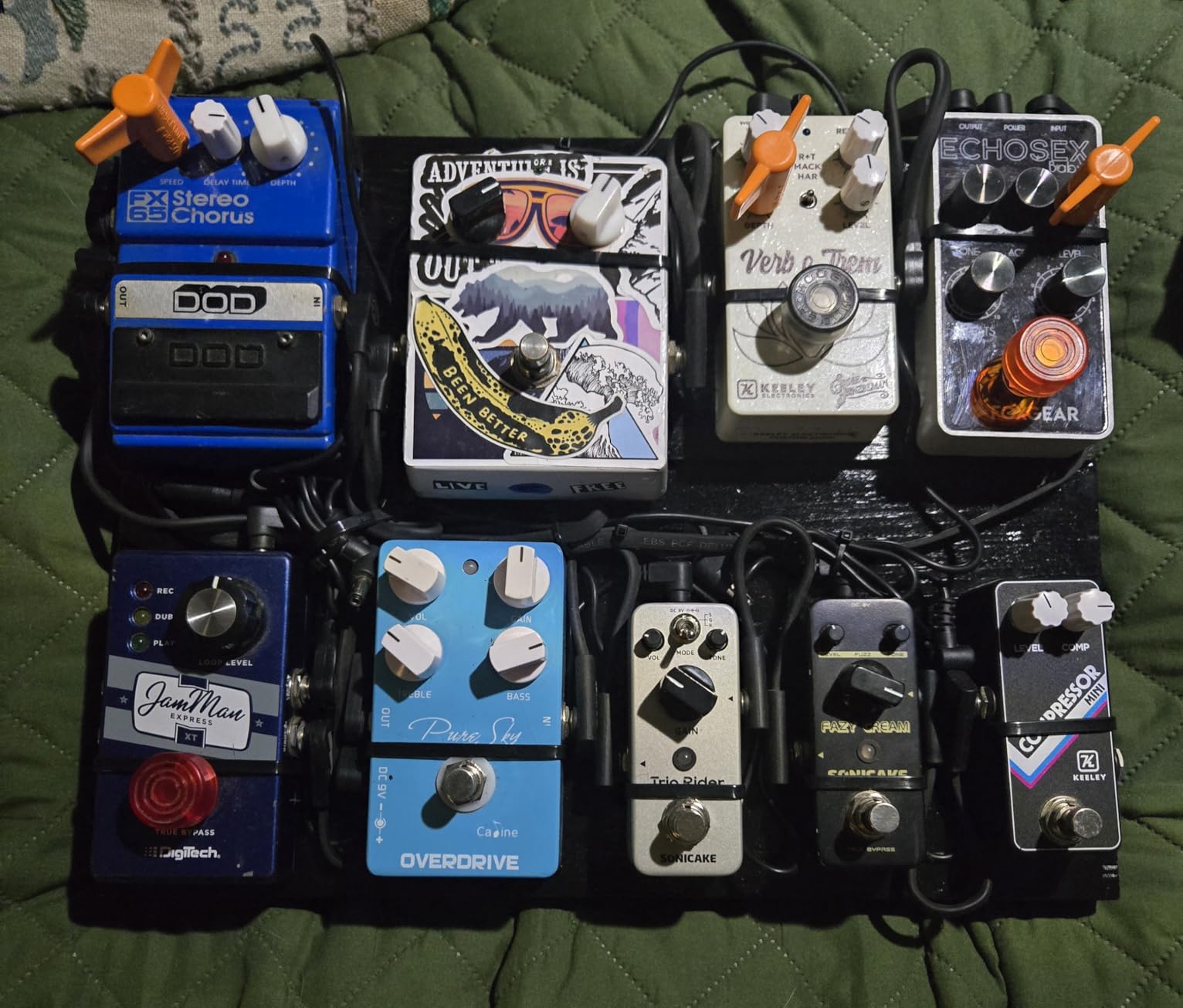 Caline CP-12 Pure Sky Guitar Pedal Effect Highly Pure and Clean Overdrive customer photo 1