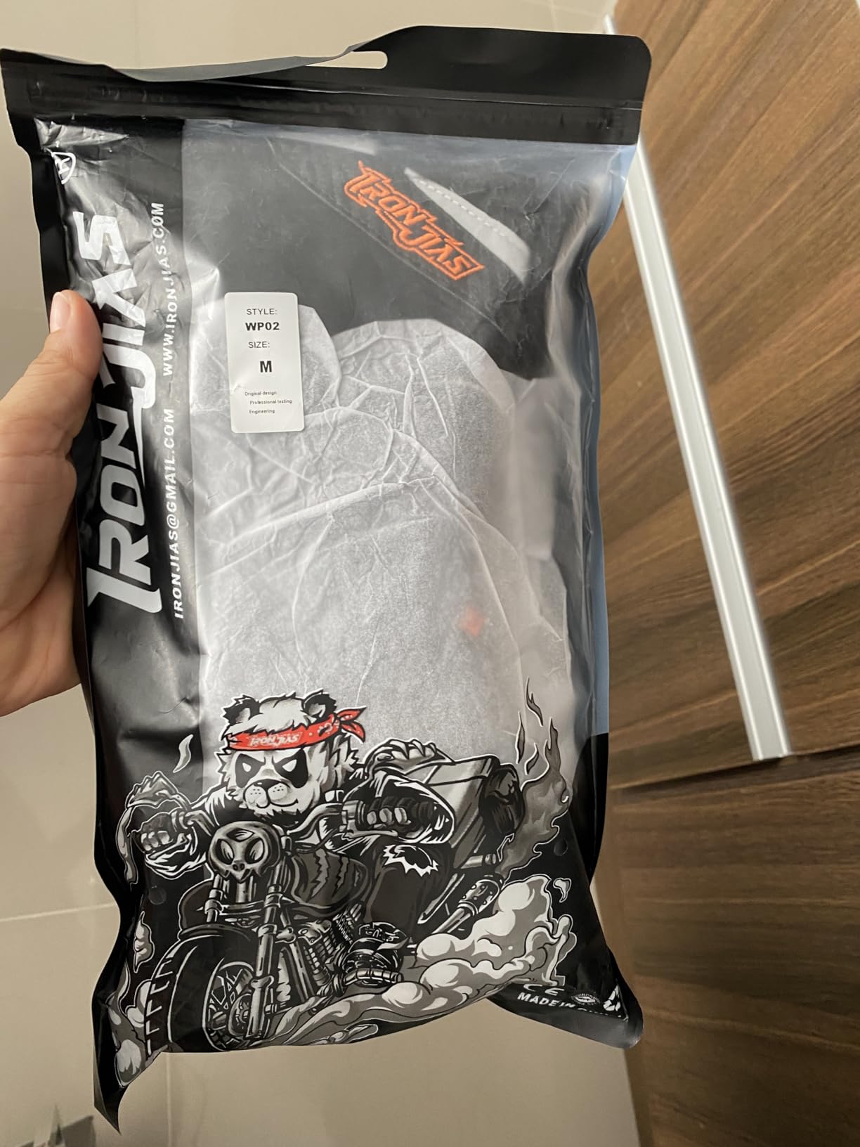 IRON JIA'S Winter Motorcycle Gloves with CE Level 1KP Protection | Plush Lining, 3M Insulation, Waterproof, Windproof, Touchscreen, Knuckle Protection, Shock-Absorbing Palm, Non-Slip Grip customer photo 1
