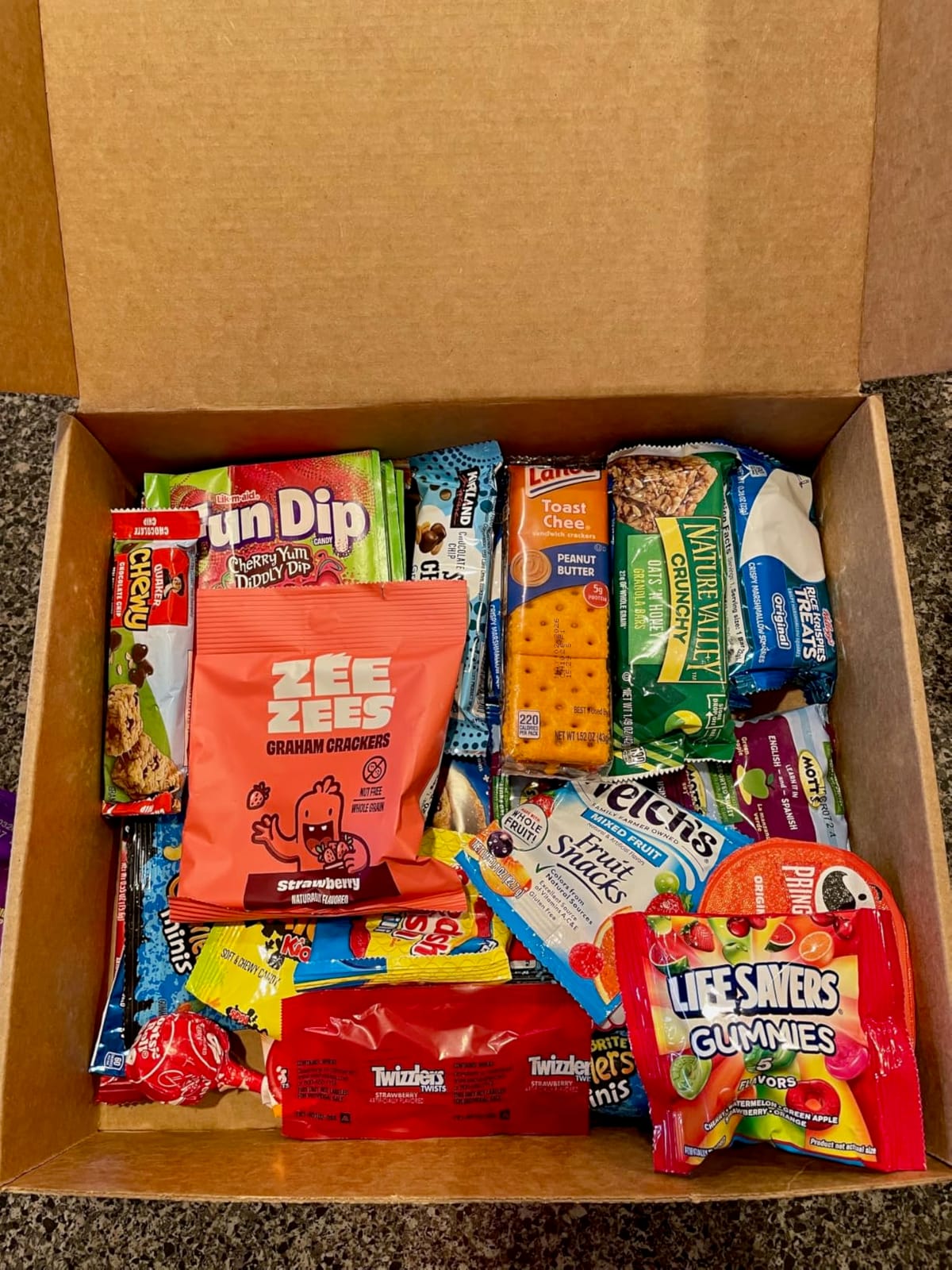 CRAVEBOX Snacks Box Variety Pack Care Package (45 Count) Back to School Treats Gift Basket Adults Kids Grandkids Guys Girls Women Men Boyfriend Birthday Cookies Chips College Student Office customer photo 2