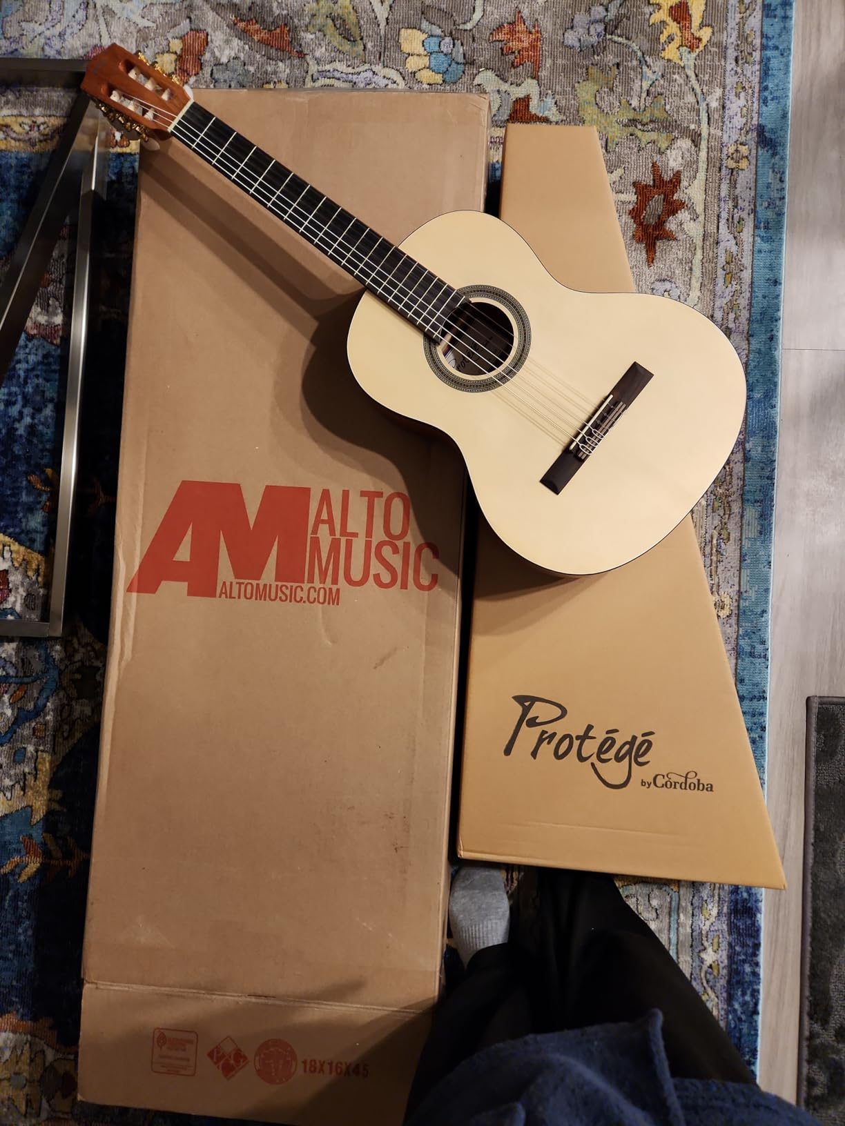 Cordoba C1M Classical Acoustic Nylon String Guitar, Protégé Series customer photo 1