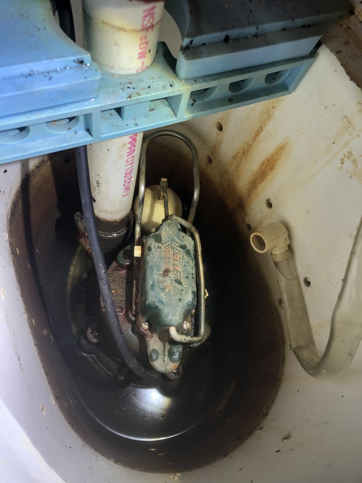 Zoeller M63 - Automatic Submersible Sump Pump - 3/10HP - Cast Iron -115V | LED Power Plug - High Flow - Vortex Impeller Stainless Steel Hardware - Factory Tested and Float Operated customer photo 1