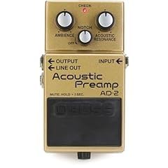 BOSS AD-2 Natural Acoustic Preamp Guitar Pedal customer photo 2