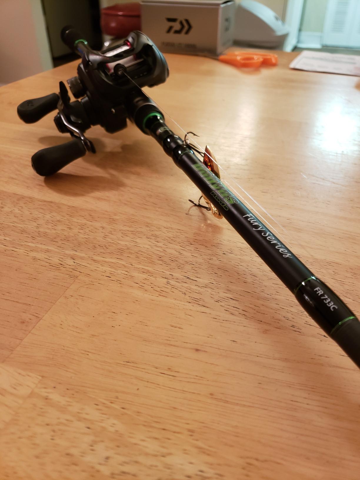 Daiwa Fuego CT Low Profile Baitcasting Reel - Aluminum CT Frame, Air Rotation System & Magforce Braking, Left/Right Hand Options customer photo 1