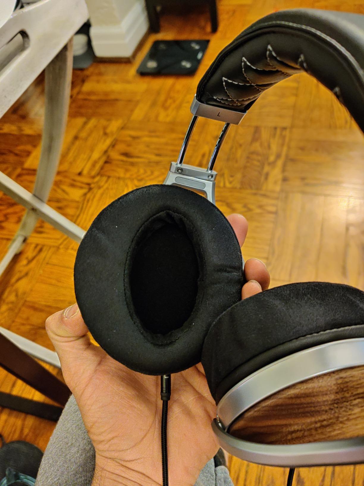 Denon AH-D7200 Over-Ear Hi-Res Headphones with 50mm FreeEdge Drivers and Walnut Housing customer photo 2