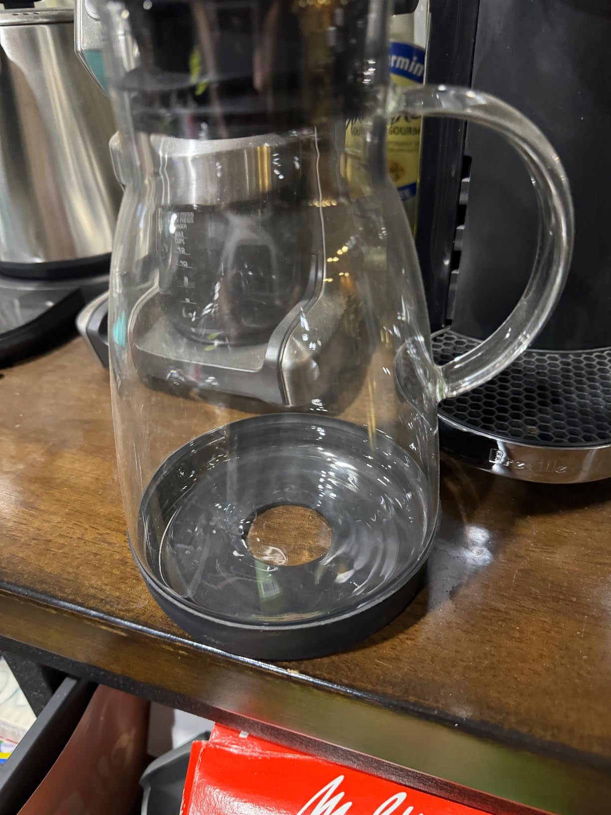 Bean Envy Cold Brew Coffee Maker - 32 oz Glass Coffee Cold Brew Maker and Pitcher w/Silicone Cap & Base | BPA-Free Borosilicate, Stainless Steel Filter, Dishwasher Safe, Airtight Seal, Iced Tea Brewer, Silicone Base customer photo 1