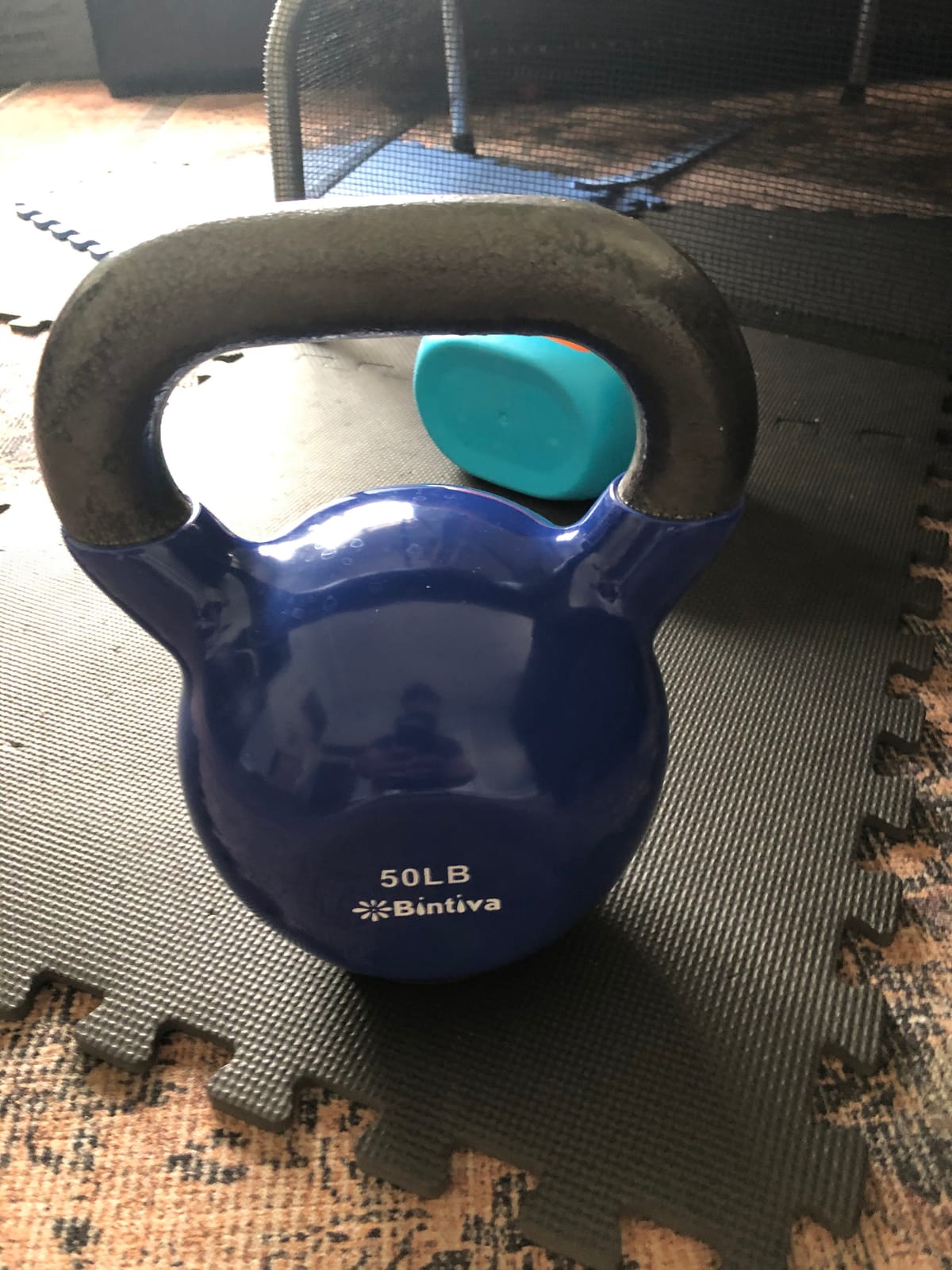 Kettlebell Sets Professional Grade - Strength Training Kettlebells for Home Workout - Cast Iron Kettle Bell Weight Sets for Men & Women with Special Protective Bottom customer photo 1