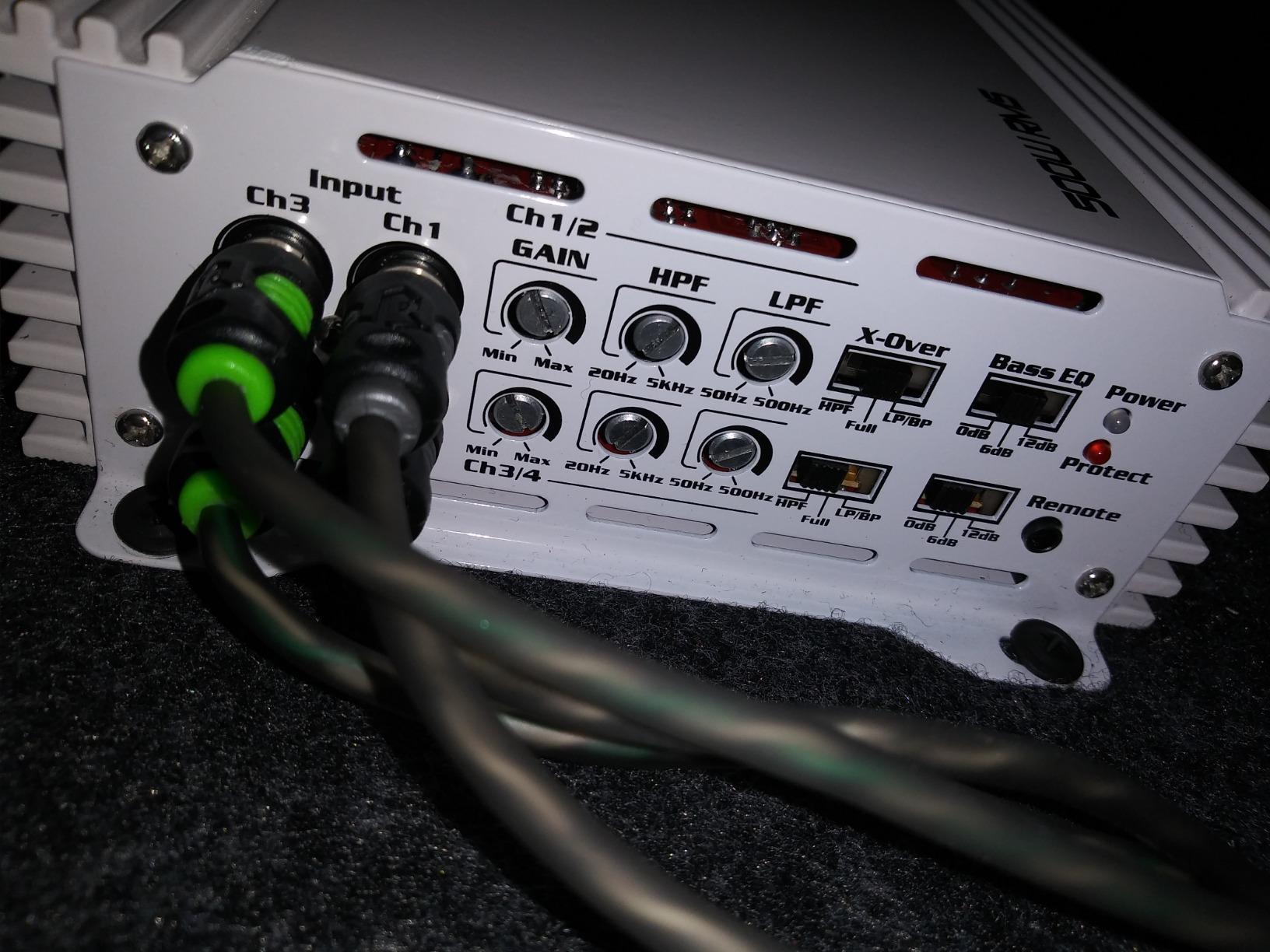 Skar Audio RP-75.4ABM 500 Watt Full-Range Class A/B 4-Channel Marine Amplifier customer photo 2