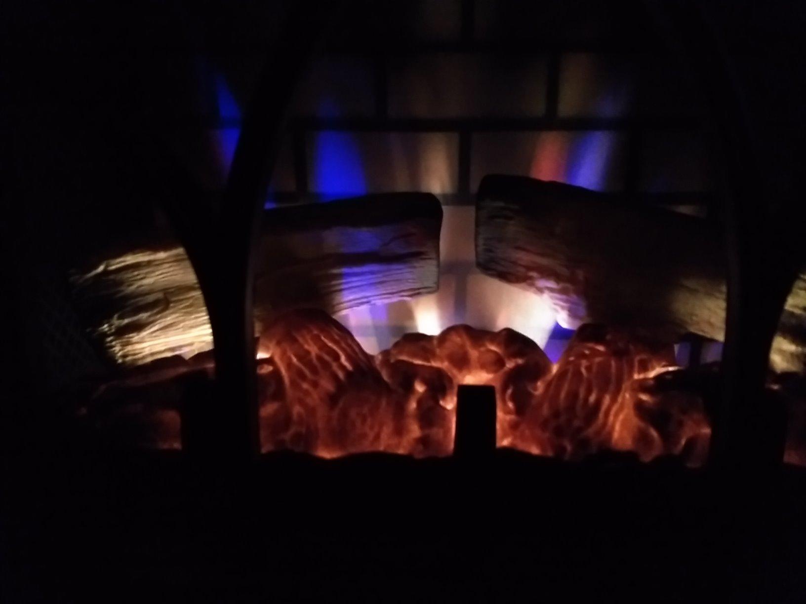 duraflame 3D Infrared Quartz Electric Fireplace Stove Heater, Black customer photo 2