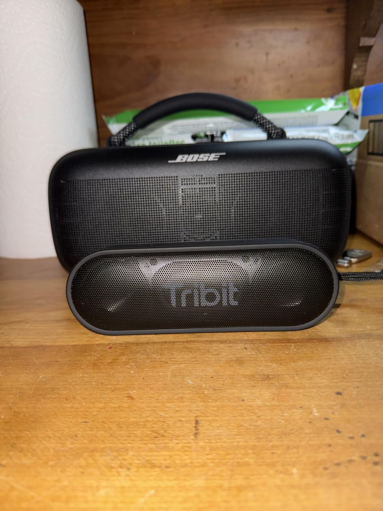 Tribit XSound Go Portable Bluetooth Speaker, 16W, 24H Playtime, Black | IPX7 Waterproof, Custom EQ, XBass, BT5.3, Wireless, Loud Sound, TWS Pairing, Type-C, Outdoor, Home, Travel, Beach, Shower customer photo 1