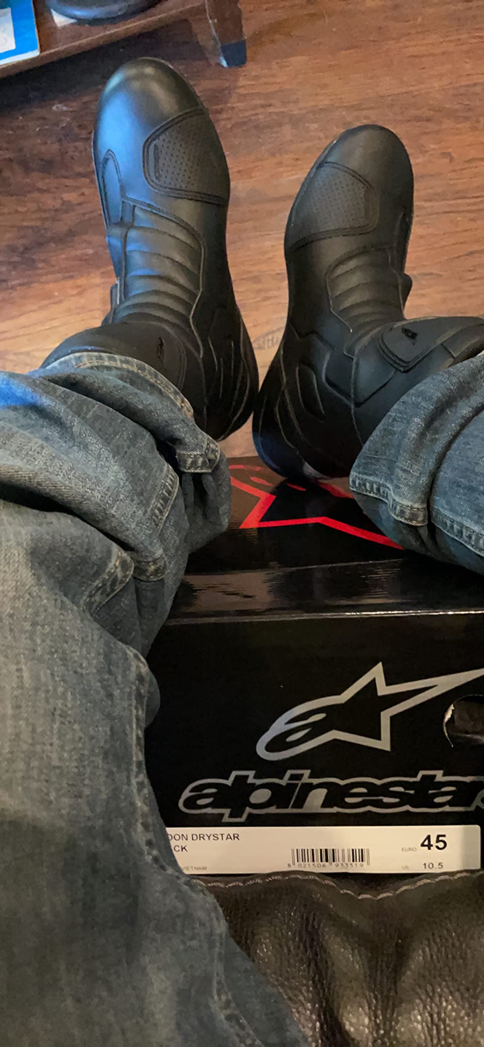 Alpinestars Radon Drystar Motorcycle Boots, CE-Certified All-Weather Touring Gear, Waterproof & Durable Riding Protection customer photo 1