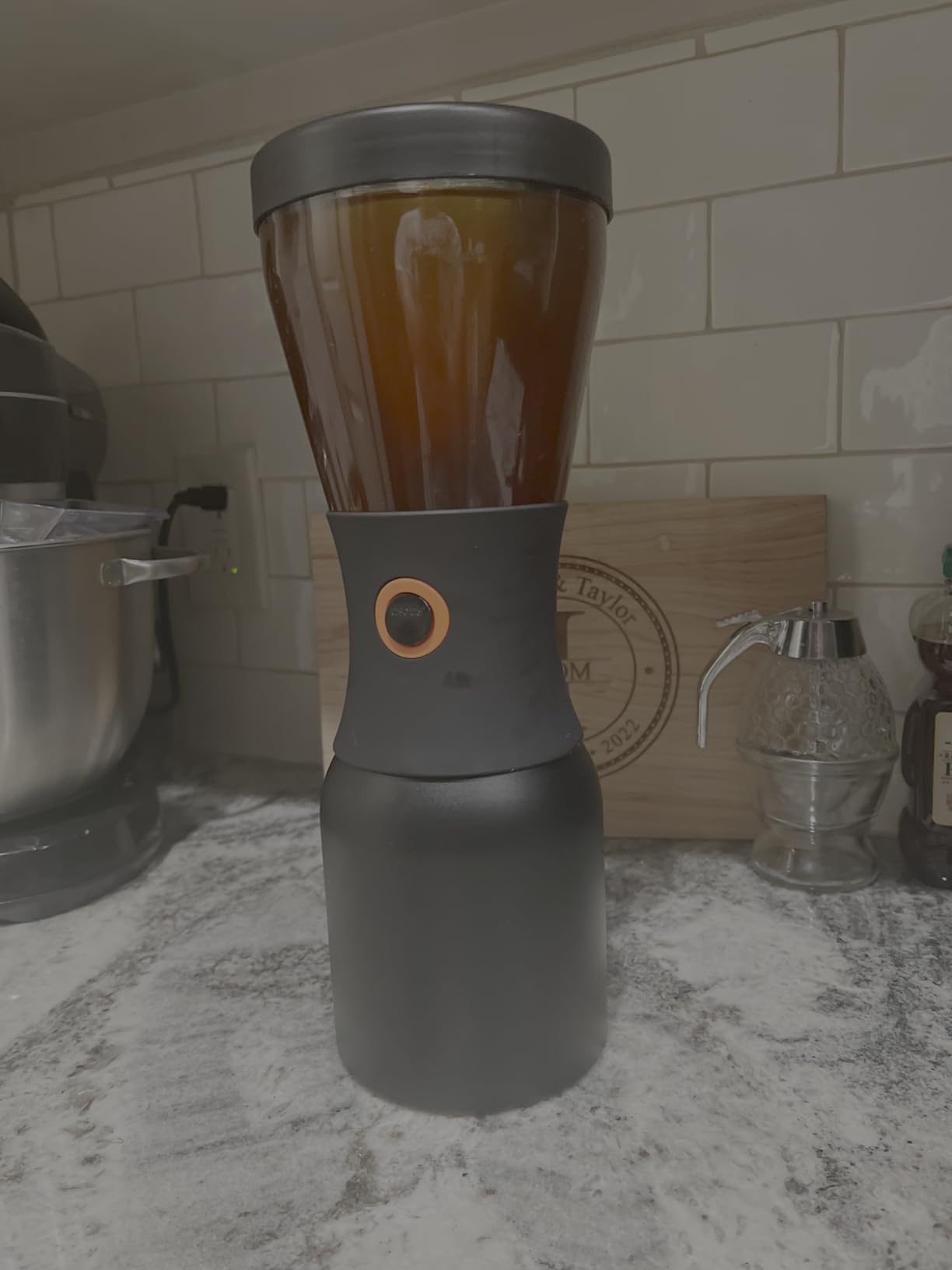 asobu Cold Brew Coffee Maker, Award-Winning 40oz Insulated Cold Brew Brewer with Portable Stainless Steel Carafe - No.1 Europe Coffee Fest Winner, Leakproof, BPA-Free, Keeps Cold 24H customer photo 2