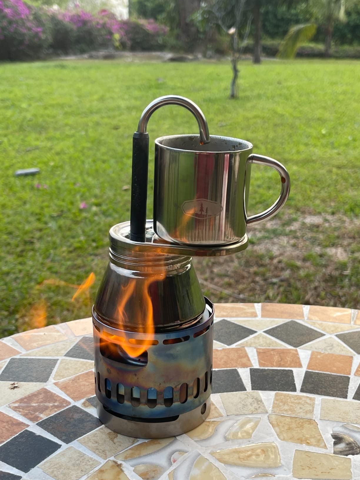 GSI Outdoors, MiniEspresso Set, Superior Backcountry Cookware Since 1985, 1 Cup customer photo 1
