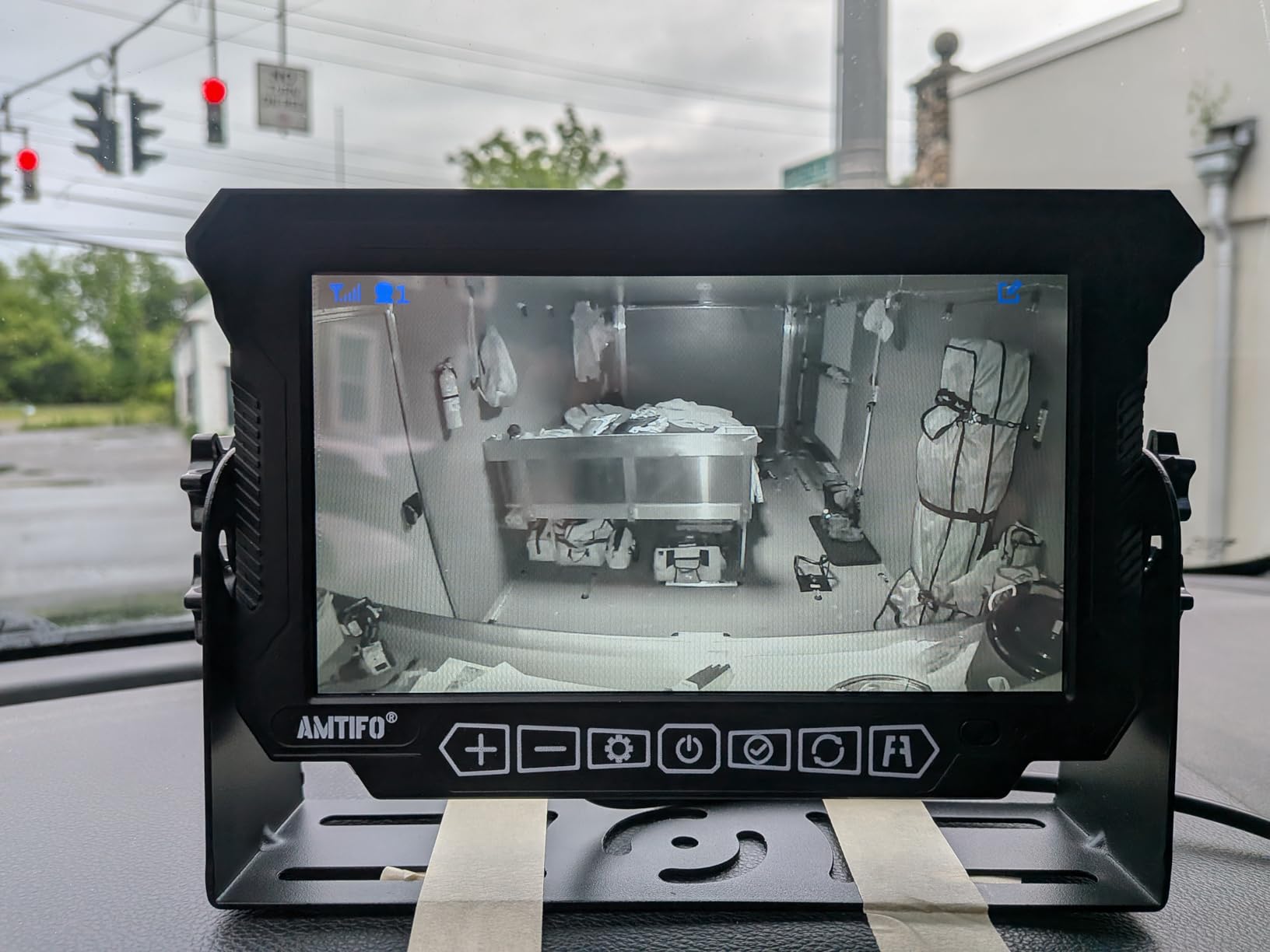 HD 1080P RV Backup Camera Wireless - Easy Install for Furrion Pre-Wired RVs | 7'' Large DVR Screen See Behind While Driving & Backing up, Touch Key Easy to Use, 150° Field Of View No delay for RV Trailer customer photo 2