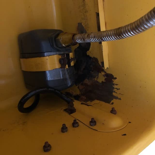 Portable Parts Washer [5-Gallon Tank] | Solvent Capacity: 3.5-Gallon, 110V/60Hz, Overall Size: 17.375 in. L x 14.250 in. W x 8.750 in. H, 15 lbs, Heavy-Duty Steel customer photo 1