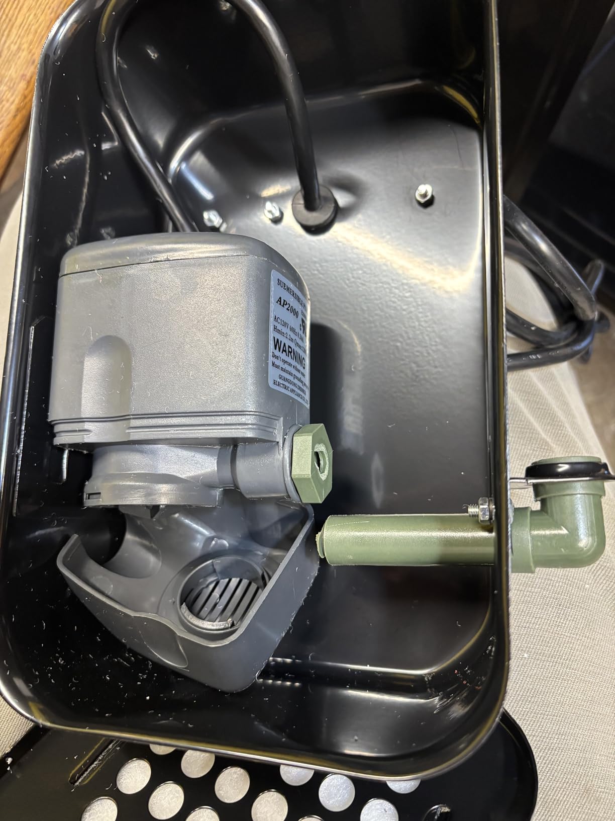 Parts Washer [20-Gallon Tank] | Solvent Capacity: 12-Gallon, 110V/60Hz, Overall Size: 30 in. L x 21 in. W x 34.500 H, 57 lbs, Pump Output: 317 gph customer photo 1