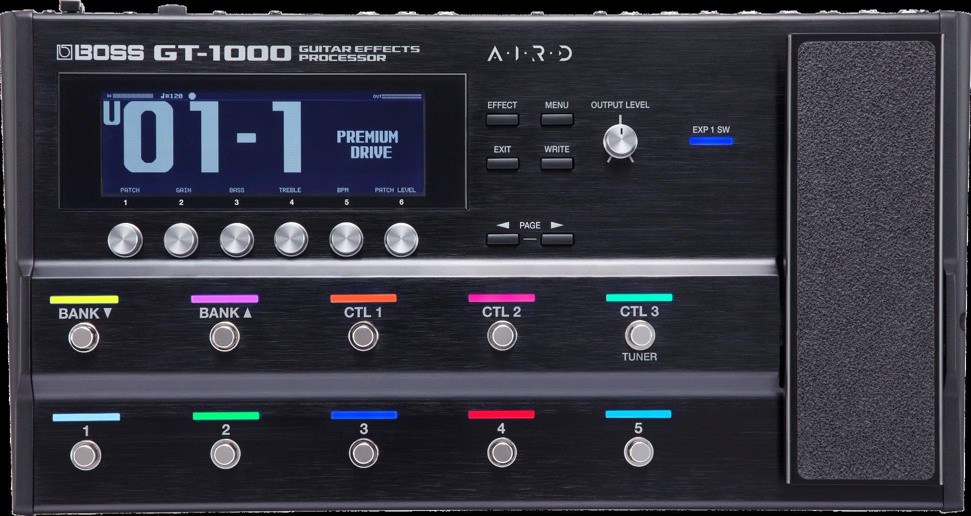 BOSS GT-1000 Industry-Leading Guitar Effects Processor with AIRD Technology, Onboard BOSS Effects, Built-in Bluetooth customer photo 1