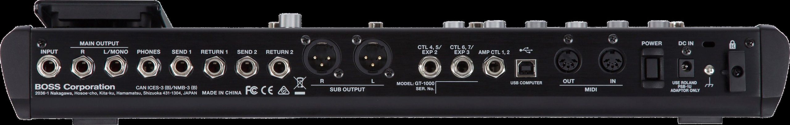 BOSS GT-1000 Industry-Leading Guitar Effects Processor with AIRD Technology, Onboard BOSS Effects, Built-in Bluetooth customer photo 2