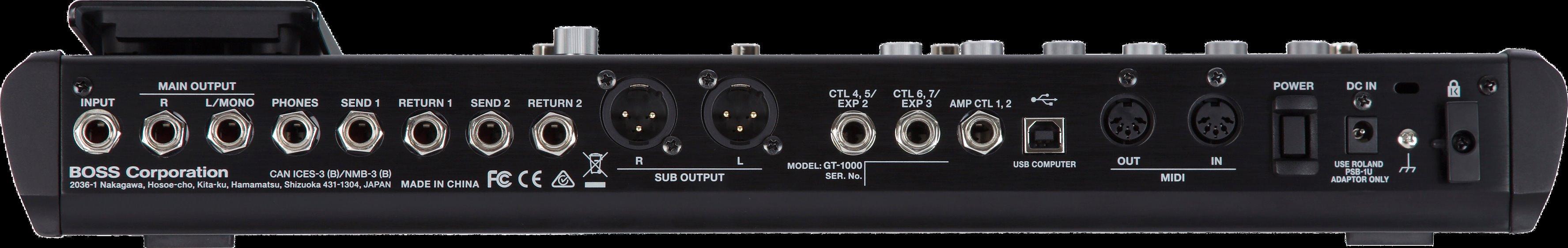 GT-1000 | Industry-Leading Guitar Effects Processor | Unmatched Sound Quality | Highly Expressive Guitar Amps Crafted with AIRD | Onboard BOSS Effects | Built-in Bluetooth | I/O Features customer photo 2