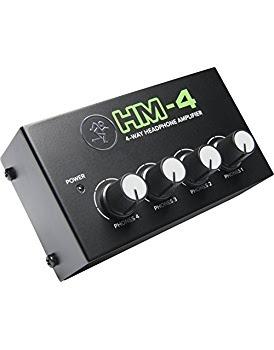Mackie HM Series, 4-Way Headphone Amplifier Mixer Accessory 1-ch x 4 headphones (HM-4), Black customer photo 1
