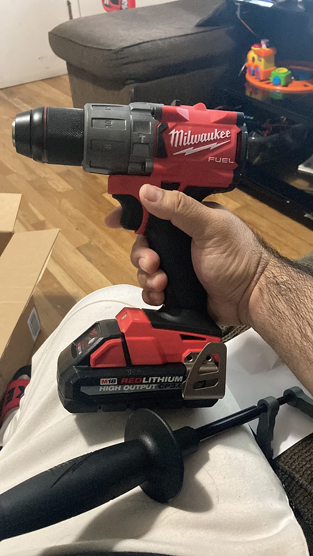 Milwaukee 2804-20 M18 FUEL 1/2 in. Hammer Drill (Tool Only) Tool-Peak Torque = 1,200 customer photo 2